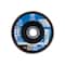 Pferd 4 x 5/8" A.H. POLIFAN Flap Disc - A SG STEELOX, Aluminum oxide, 40 Grit, Flat 62140 - alternate 2